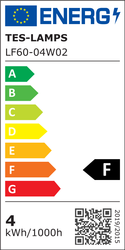 LED žárovka 4 W E27 2700 K