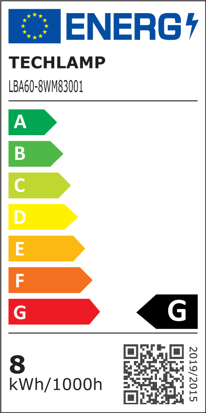 LED žárovka 8 W E27 3000 K 220°