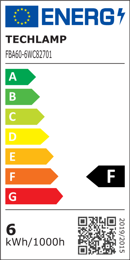 LED žárovka 6 W E27 2700 K 300° čirá