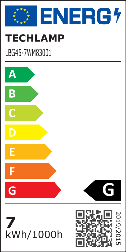 LED žárovka 7 W E27 3000 K iluminační