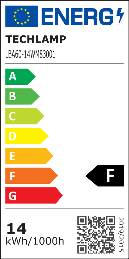 LED žárovka 14 W E27 3000 K 220°