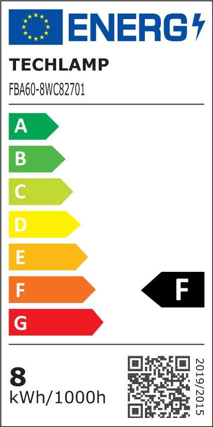 LED žárovka 8 W E27 2700 K 300° čirá