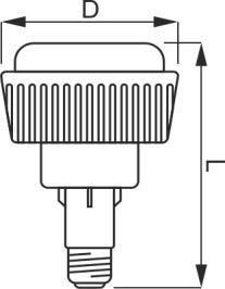 LED HB 190 E40 110W 4000K