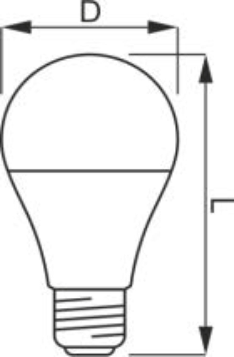 LED A60 E27 6W 24V 4000K