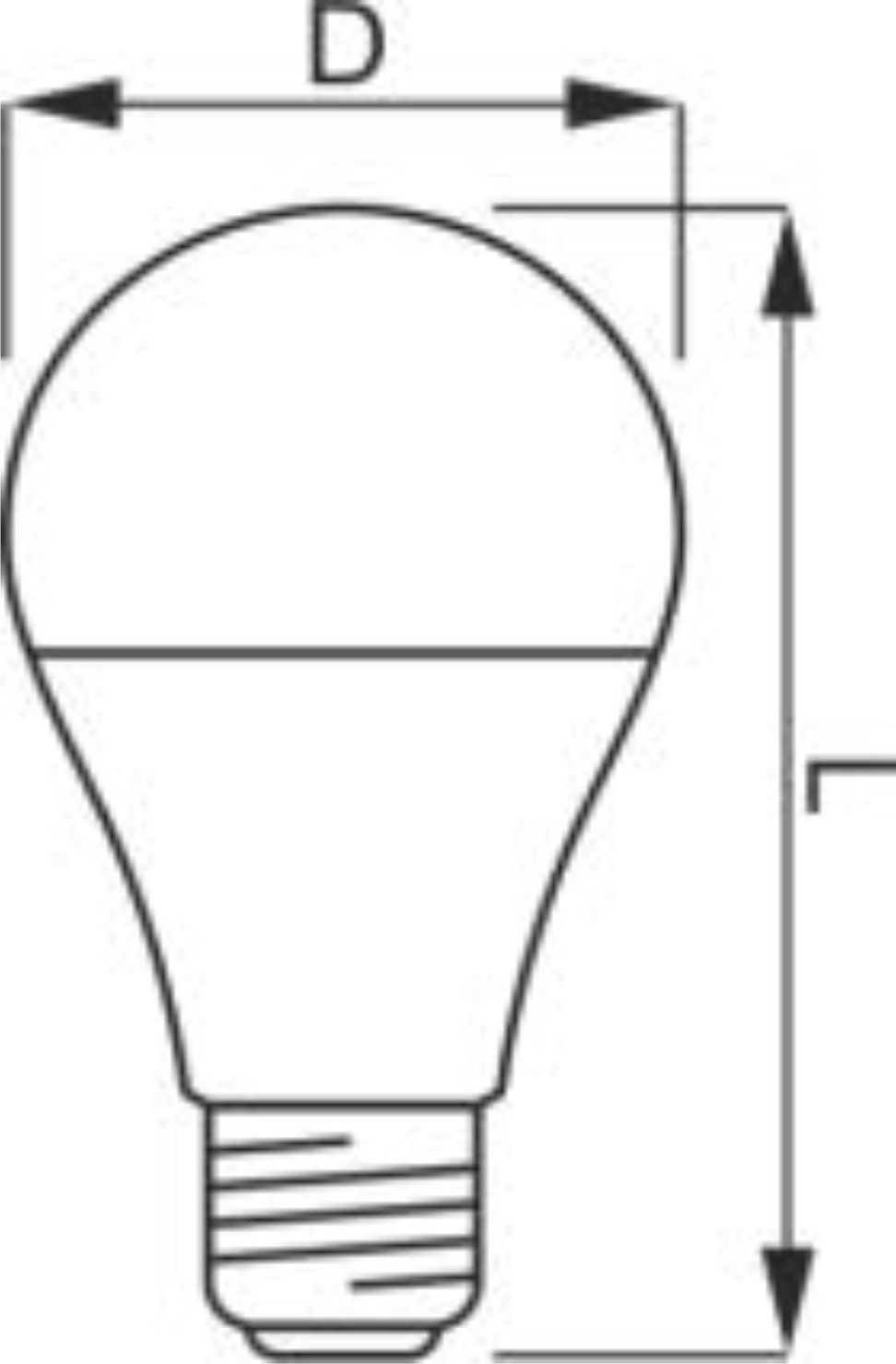 LED A60 E27 9W 24V 4000K