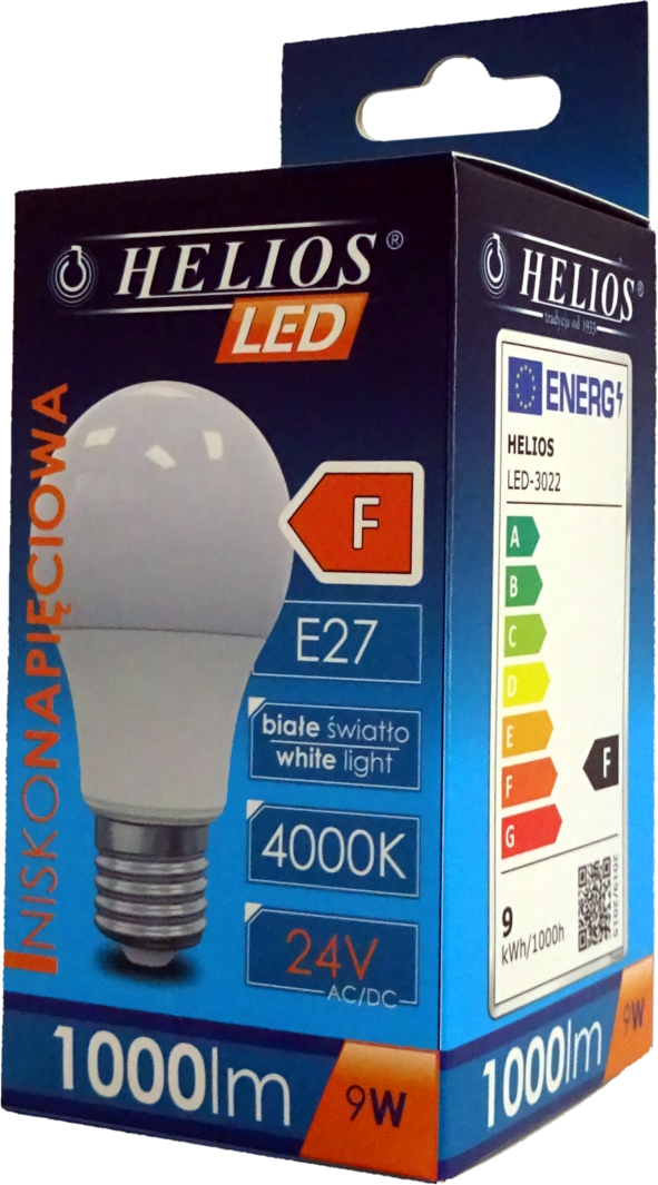LED A60 E27 9W 24V 4000K