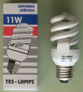 Zářivka kompaktní 230-09 SPIRAL E27 840 