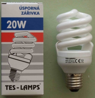 Zářivka kompaktní 230-20 SPIRAL E27 840