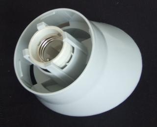 Armatura svítidla šikmá šedá