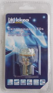 BAY15d 21/5W bílá 12LED blistr