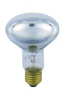 Infra žárovka 100W čirá R80