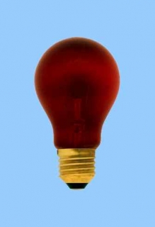 Žárovka noční červené světlo 100W